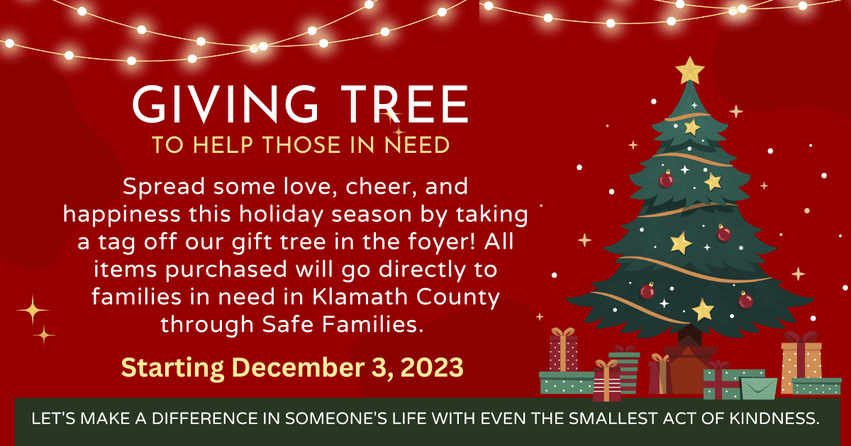 Featured image for “Giving Tree to Help Those in Need | Starting December 3, 2023”